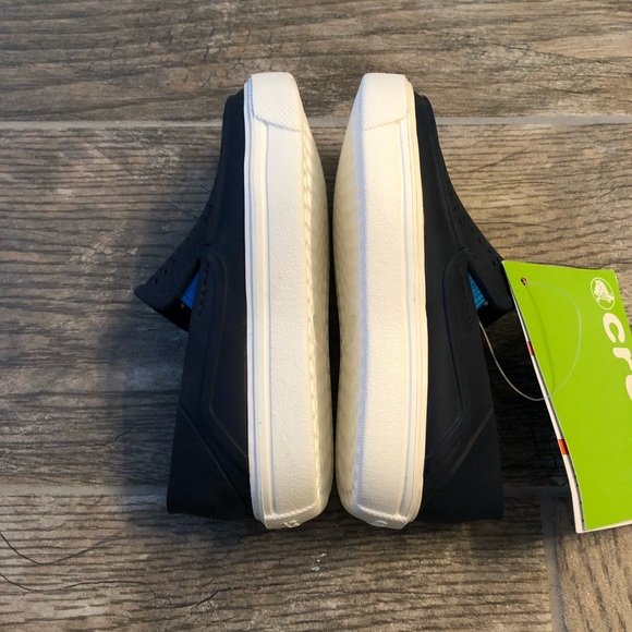 *SOLD* NWT Citilane Roka Crocs, Navy, Size C7 - Picture 5 of 7